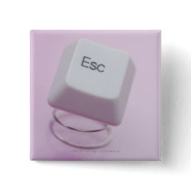 Close-up of an escape key buttons