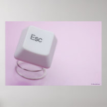 Close-up of an escape key