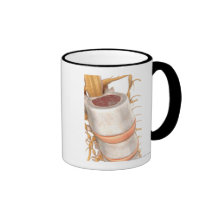 Close up of an invertebral disc in the spine mugs