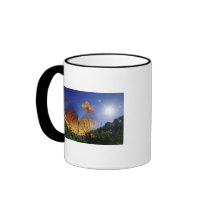 Close-up of butterfly, flapping wings coffee mug