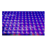 Close Up of LED Lights Business Cards