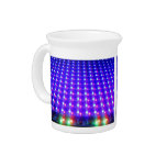 Close Up of LED Lights Drink Pitcher
