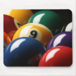 Close Up of Pool Balls Mousepad