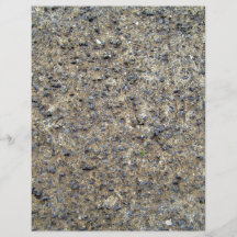 Close-up of Rocky Ground Texture Flyer Design