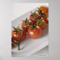 Close-up of tomatoes on a tray