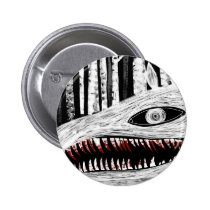 Close up of wolf buttons