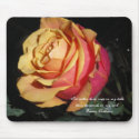 Close up rose mousepad