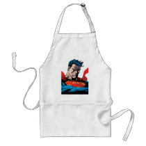 Close up to face apron