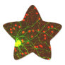 Close Up View of Retinal Ganglion Cell Star Stickers