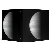 Close-up view of the planet Jupiter Binders