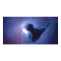 Close-up View Reflection Nebula in Orion NGC 1999 Customized Photo Card