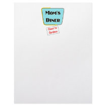 Closed for Christmas Mom's diner t-shirts & gifts. letterhead