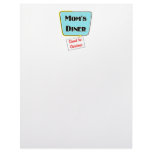Closed for Christmas Mom's diner t-shirts & gifts. letterhead
