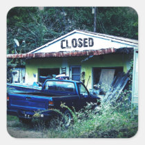 Closed For Repairs stickers