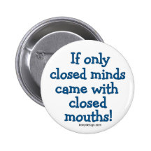 Closed Minds Button