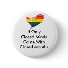 Closed Minds.. Pride button