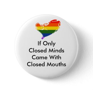 Closed Minds.. Pride button