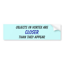 CLOSER BUMPER STICKER