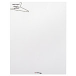 closet hanger customized letterhead