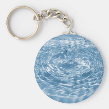 Closeup Macro Water Drop Droplet Keychain