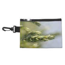 Closeup of a green corn accessories bags