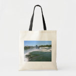 Closeup Of The American Side Of Niagra Falls Canvas Bag