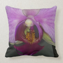 Closeup Orchid pillows