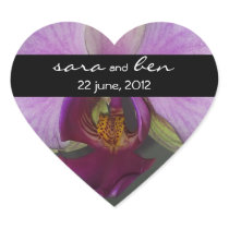 Closeup Orchid Sticker stickers