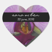 Closeup Orchid Sticker stickers