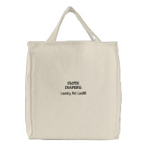CLOTH DIAPERS:, Laundry, Not Landfill! embroidered bags by shaycp CLOTH DIAPERS:, Laundry, Not Landfill! embroidered bags