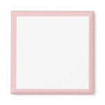Cloth Fine Pink Stripe Edge Template magnets