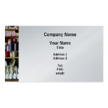 Cloth in General Store - Platinum Finish Business Card Templates