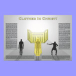 Clothed In Christ  by Joseph James (Hartmann) posters