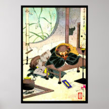Clothes Changing Teapot 1880 Poster