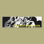 CLOTHES HORSE TEES BUMPER STICKERS bumper stickers