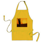 Clothes peg at sunrise aprons