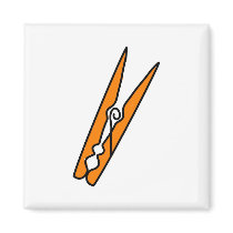 Clothes Peg magnets by prawny Clothes Peg magnets