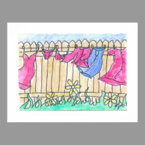 Clothesline posters