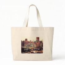 Clotheslines and Graffiti Tote Bags