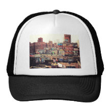 Clotheslines and Graffiti Hat