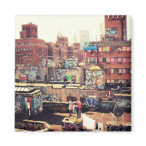 Clotheslines and Graffiti Magnet