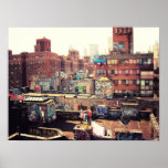 Clotheslines and Graffiti, Medium Print