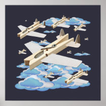 Clothespin Airplanes