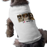 Clothing dog “I like the red " Dog Clothing