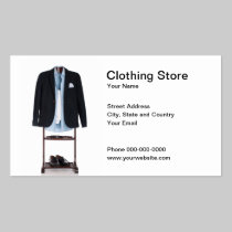 Clothing Store Business Card business cards