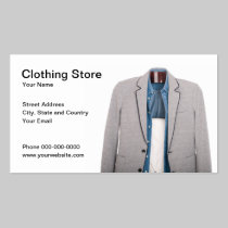 Clothing Store Business Card business cards