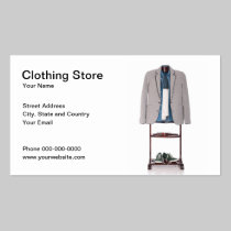 Clothing Store Business Card business cards