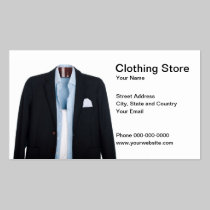 Clothing Store Business Card business cards