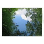 Cloud and Tree Reflection Card