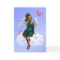 Cloud Angel Card by xazy Cloud Angel Card